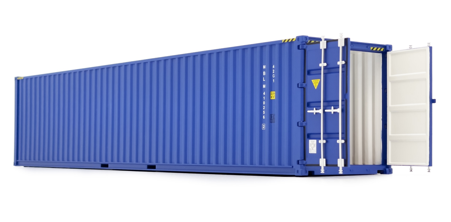 40ft Zeevracht Container Blauw - 1:32